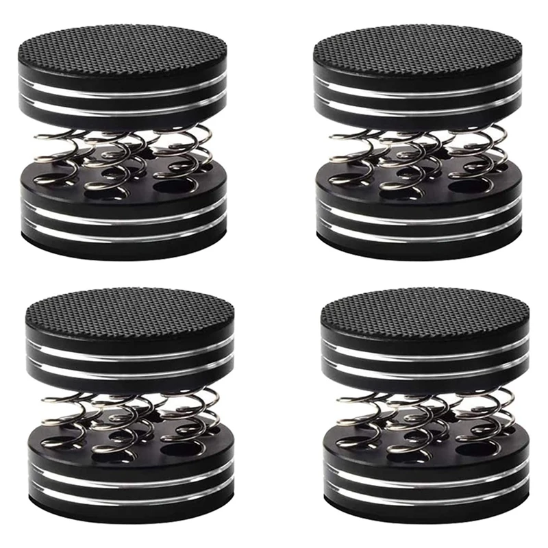 Hifi Audio Foot Pad Aluminum Alloy Spring Shock Absorption Speaker Equipment Spike Foot Nail ( 4 Pcs )-Y47A