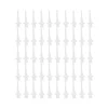 50pcs Ear Wax Removal Nozzles Replacement Ear Irrigation Washer Bottle System Earpick Cleaning Tips Bulb Syringe Kit Accessories 1