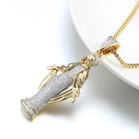 VANAXIN Iced Out Virgin Mary Mama Pendant Religious Jewelry 14k Gold Plated Virgen De Guadalupe Necklace Charms Our Lady 1