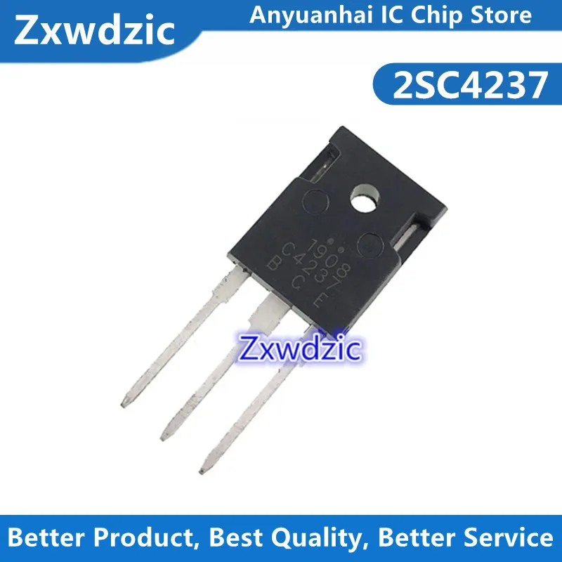 

10 шт. новый оригинальный 2SC4237 C4237 TO-247 высокомощная ультразвуковая трубка для цветного ТВ-источника питания 1200/800 в 10 А 150 Вт