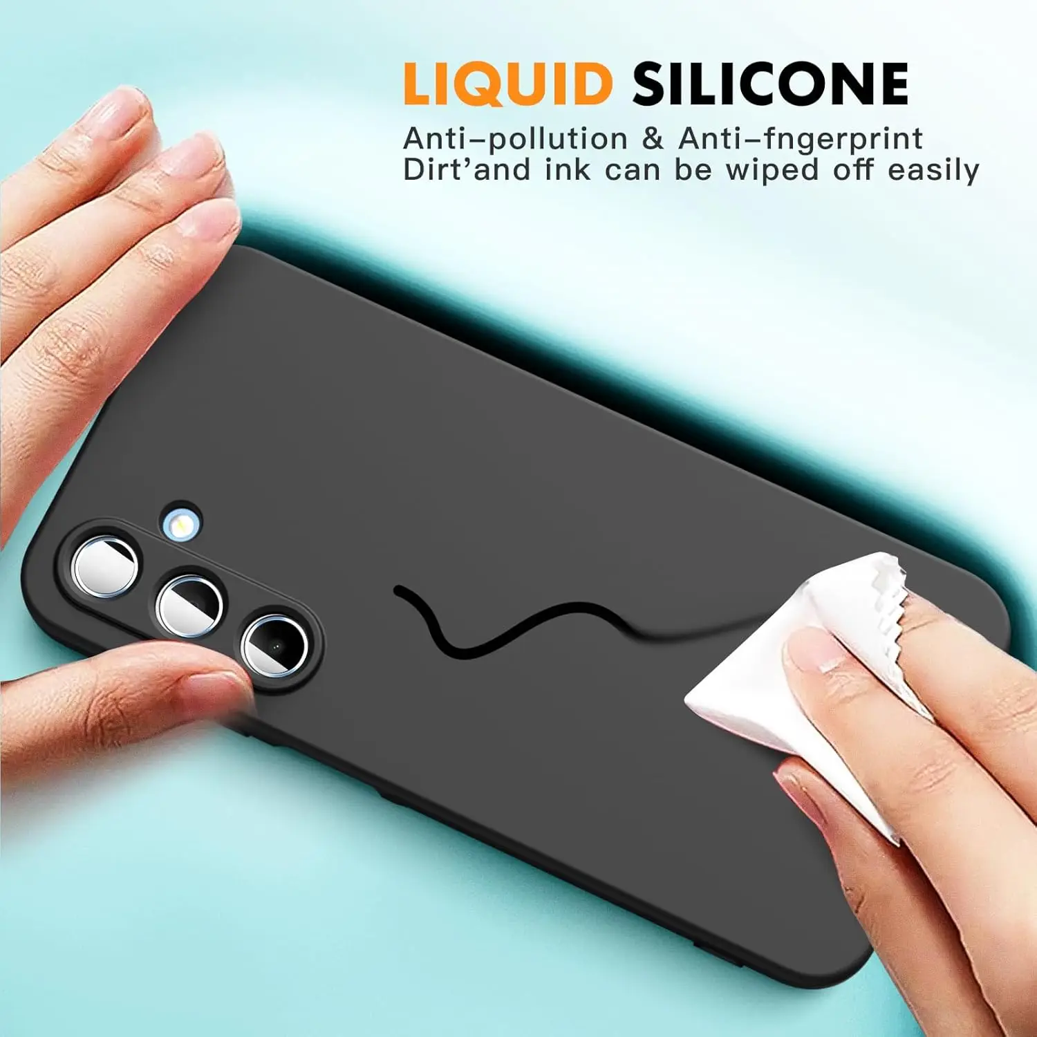 Shockproof Silicone TPU Protective Phone Case - Durable Back Cover