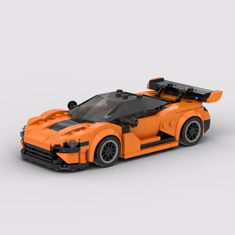 

Конструктор MOC mclarod 720s GT3 серии «скоростные чемпионы», спортивные автомобили, набор деталей для сборки, детские игрушки, подарки для мальчиков и девочек
