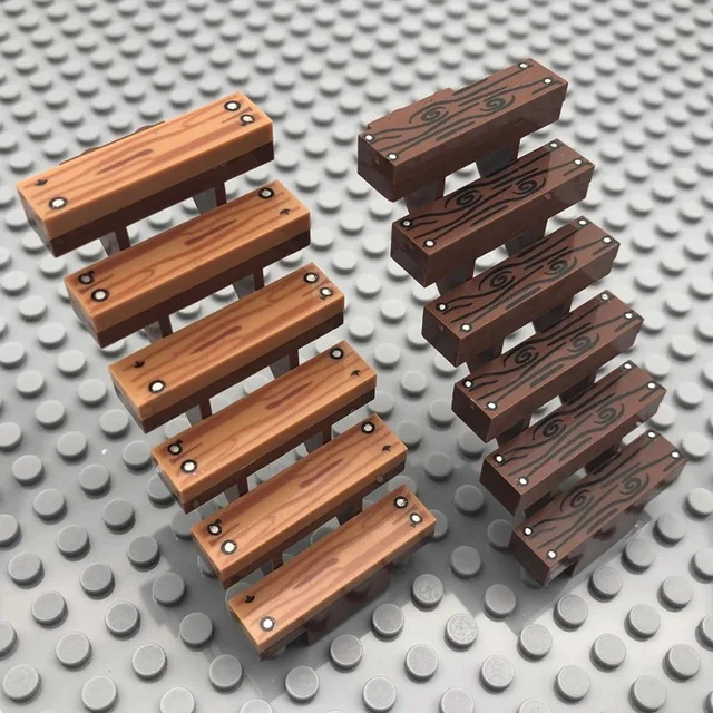 Creative Moc Parts Building Blocks Diy City Scene Model 1x4 Plank Bricks Pack Construction Toys for Children Gifts 3