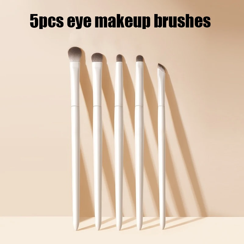 Natural Eye Makeup Brush Set Professional Soft Eyeshadow Brushes_voghion.com