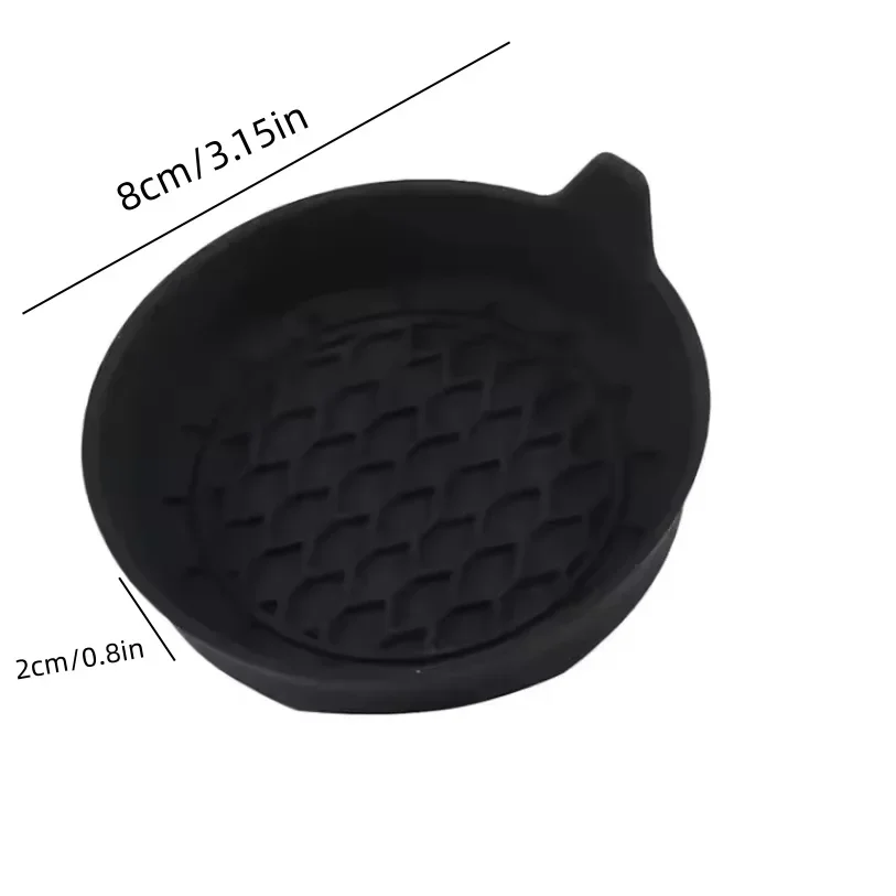 2/4pcs 자동차 컵 홀더 코스터 실리콘 컵 홀더 삽입형 범용 논슬립 컵 홀더 자동차 액세서리 인테리어 무소음 컵 패드