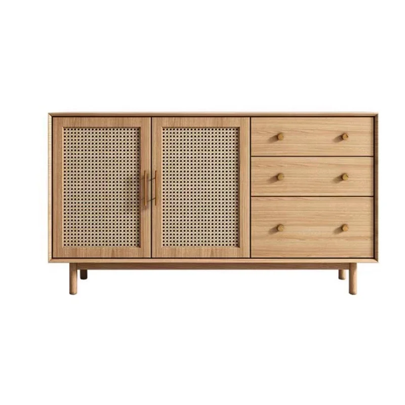 Display Shelf Sideboard Space Saving Furniture Kitchen Auxiliary Table Cabinet Showcases Modern Living Room et Credenza