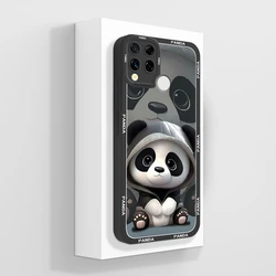 Cute Cartoon Soft Shockproof Liquid Silicone Phone Case -  Bumper Housing Capa for Realme Narzo 30A (TYB371)