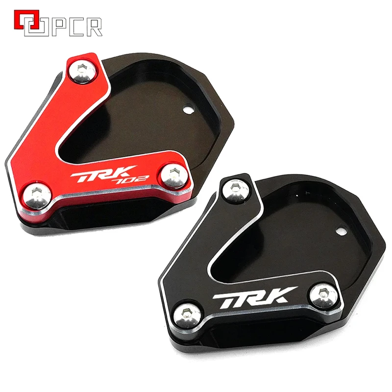 

Аксессуары для мотоциклов TRK702 CNC, алюминиевая подставка для ног, боковая подставка, брелок для Benelli TRK 702 TRK702 2022 2023