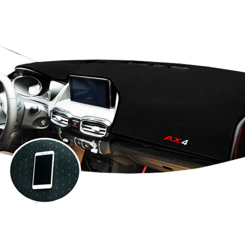 Car Dashboard Avoid Light Pad Instrument Platform Desk Cover Mats Carpets Auto Accessories DONG FENG AX3 AX4 AX5 AX7