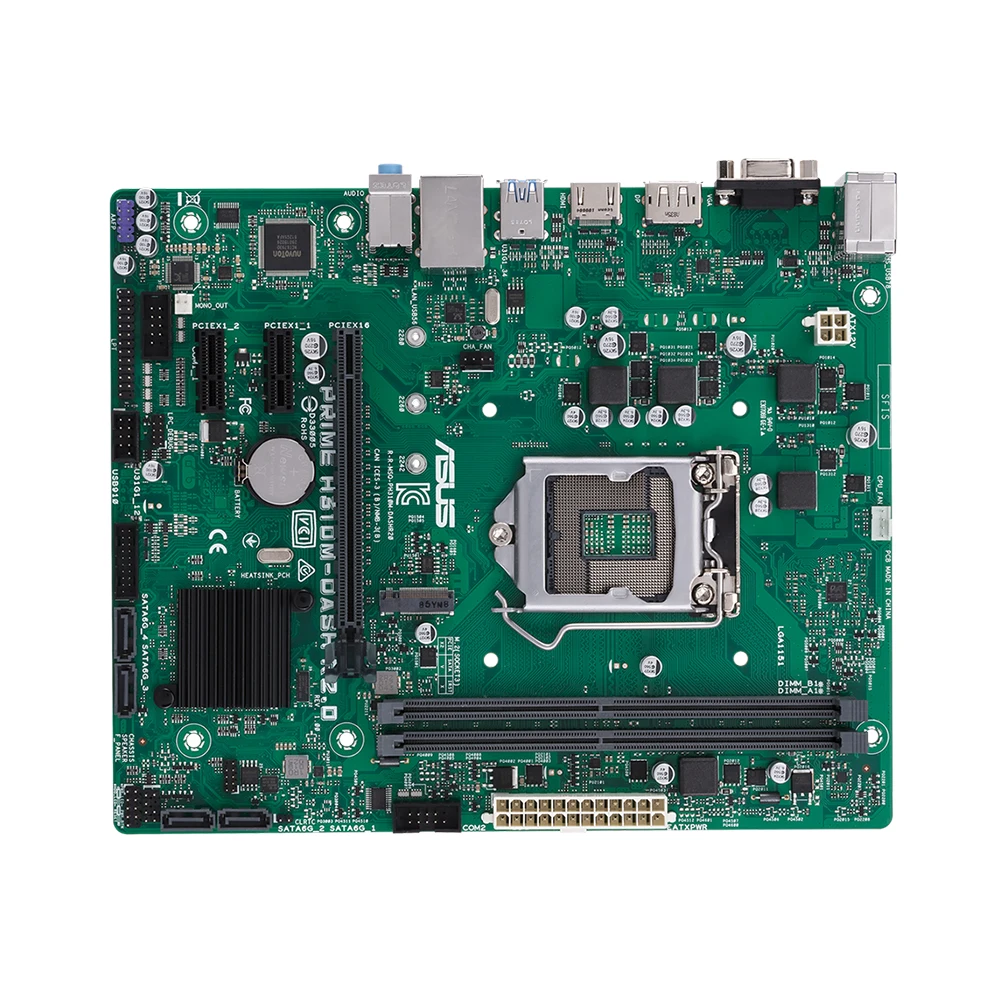 ASUS PRIME H310M-DASH R2.0 Motherboard LGA1151 Support i3
