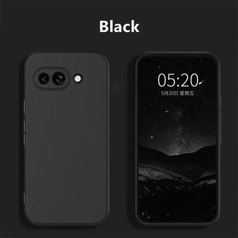 Premium Liquid Silicone Back Phone Case - Soft and Original Design