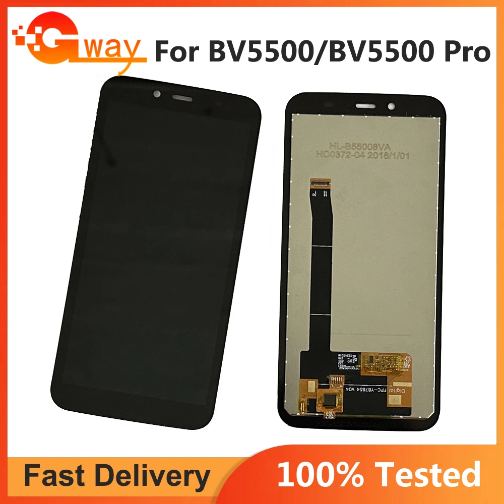 5.5'' For Blackview BV5500 LCD DIsplay Touch Screen Digitizer Assembly Replacement New For bv 5500 Pro BV5500Plus LCD Sensor