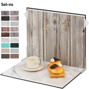 Selens Photography Backdrop Board Photo Studio Kits Background Photography 9 Double-Sided Background Paper photography props