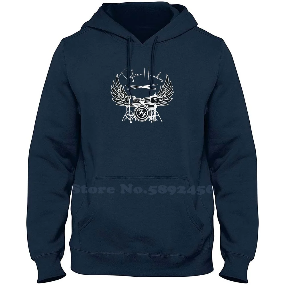 

Rip Taylor Drummer High-Quality 100% Cotton Hoodie Casual Sweatshirt