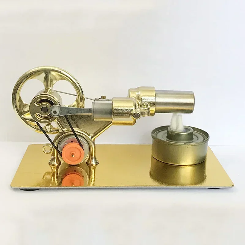 Hot Air Stirling Engine Motor Model Fluid Dynamic Physics Experimental Model Educational Science Toys 6