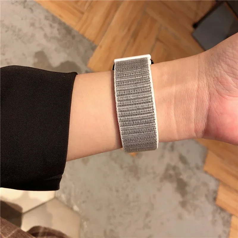 Nylon Sport Loop Band for Smartwatch - Durable Replacement Wristband Bracelet