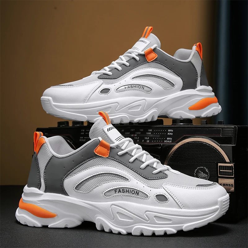 

Мужские Нескользящие кроссовки для бега, дышащие кроссовки для спорта и ходьбы, повседневная обувь для улицы, новинка весны 2023