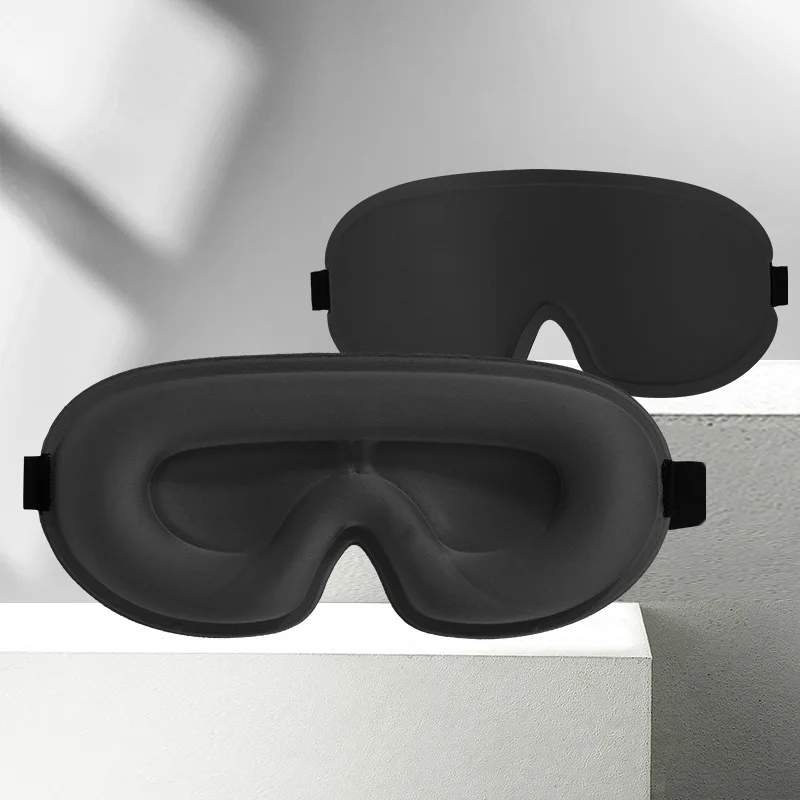 3D Contoured Sleep Eye Mask – Light-Blocking Concave Design for Comfort