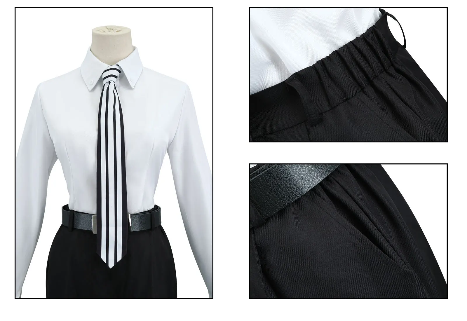 Persona 5 Akechi Goro School Uniform Cosplay Costume for Men (Unofficial)