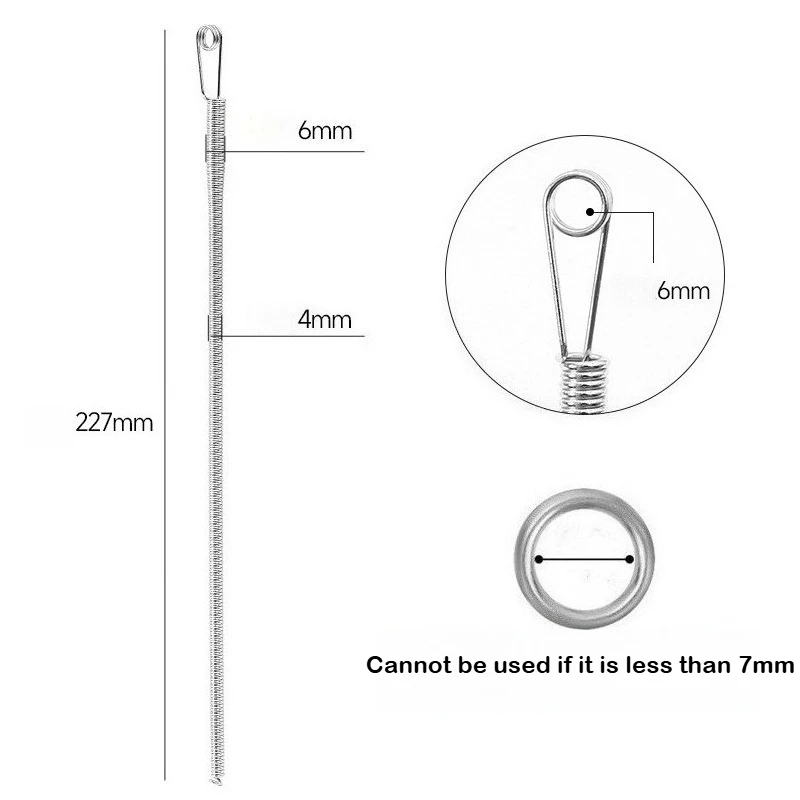 Spring-Loaded Drawstring Replacement Tool
