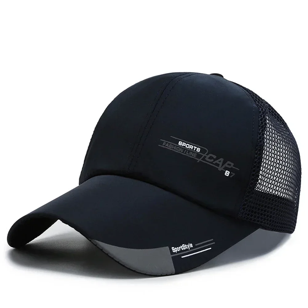 Hat Baseball Cap Polyester Sunbathing 56-60cm 70g Adjustable Breathable Camping Fishing Hunting For Men