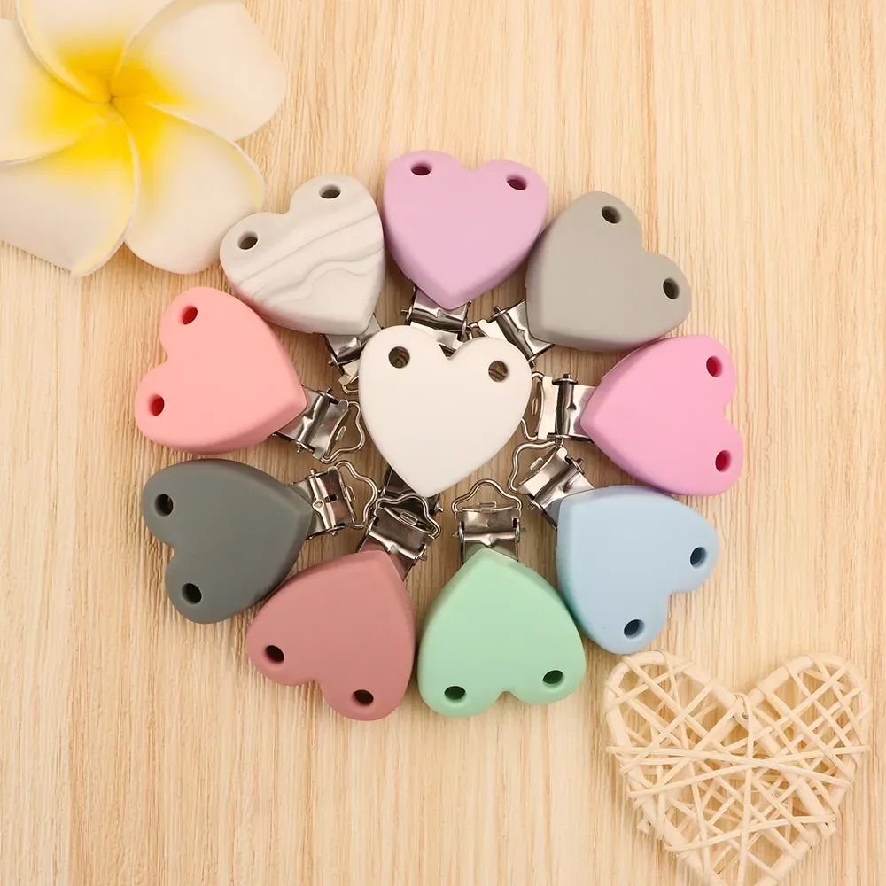 Lofca 3 teile/los silikon clips runde herzförmige clips schmuck kreation clip werkzeuge clips für halskette schmuck zubehör