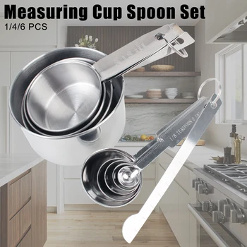 Stackable Measuring Cups and Spoons Set 1