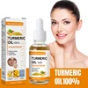 Moisturizing Face Serum Turmeric Essential Oil Lift Brighten Firming Skin Smooth Anti-aging Lighten Spots Face Care Essence 2