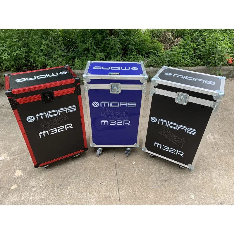 Flight Road Mixing Console Mixer Flip Case Per Midas M32 M32R Live Pro X-Cc-Tp Pro1-Tp Pro2-Cc-Tp Pro2C-Cc-Tp Pro9-Cc-Tp