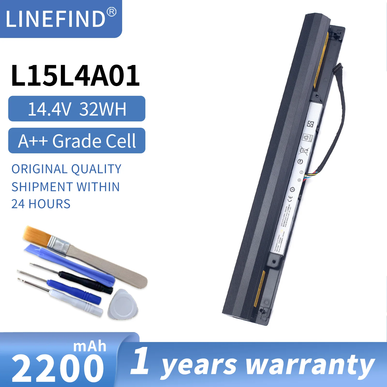 Аккумулятор L15L4A01 L15S4A01 для Lenovo Ideapad V4400 300-14IBR 300-15IBR 300-15ISK 100-14IBD 300-13ISK L15M4A01 L15S4E01 Аккумулятор L15L4A01 L15S4A01 для Lenovo Ideapad V4400 300-14IBR 300-15IBR 300-15ISK 100-14IBD 300-13ISK L15M4A01 L15S4E01