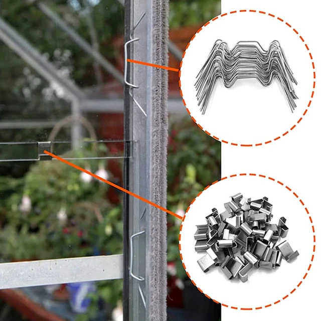Üvegházhatású Üvegezés Klipek Rögzítő Az Üveg Ikerlemez Weblapokhoz - Image 5