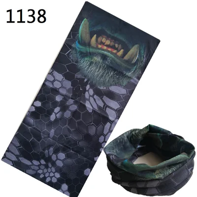 1101-50 Hijab Novelty Bicycle Bandanas Seamless Bandanas headwear Ride Mask Bicycle Magic brand Scarf Headband Neck Tube 