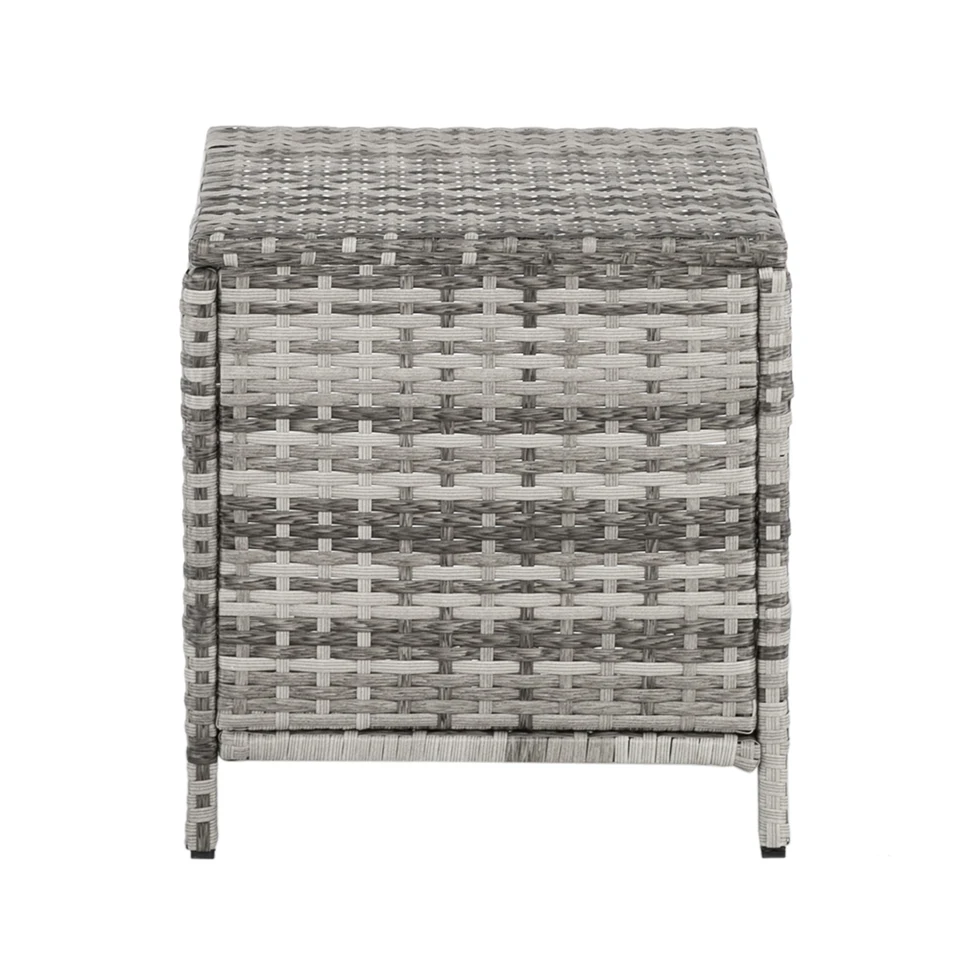 Gray Gradient 5 Piece Sofa Set with Table