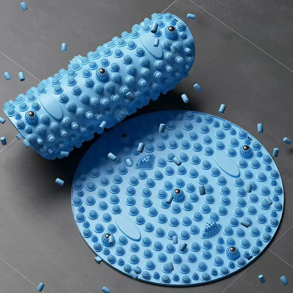 Foot Massage Mat Acupressure Mat with Magnetic Therapy Reflexology Thickened Toe Walking Plate for Foot Stress Relief