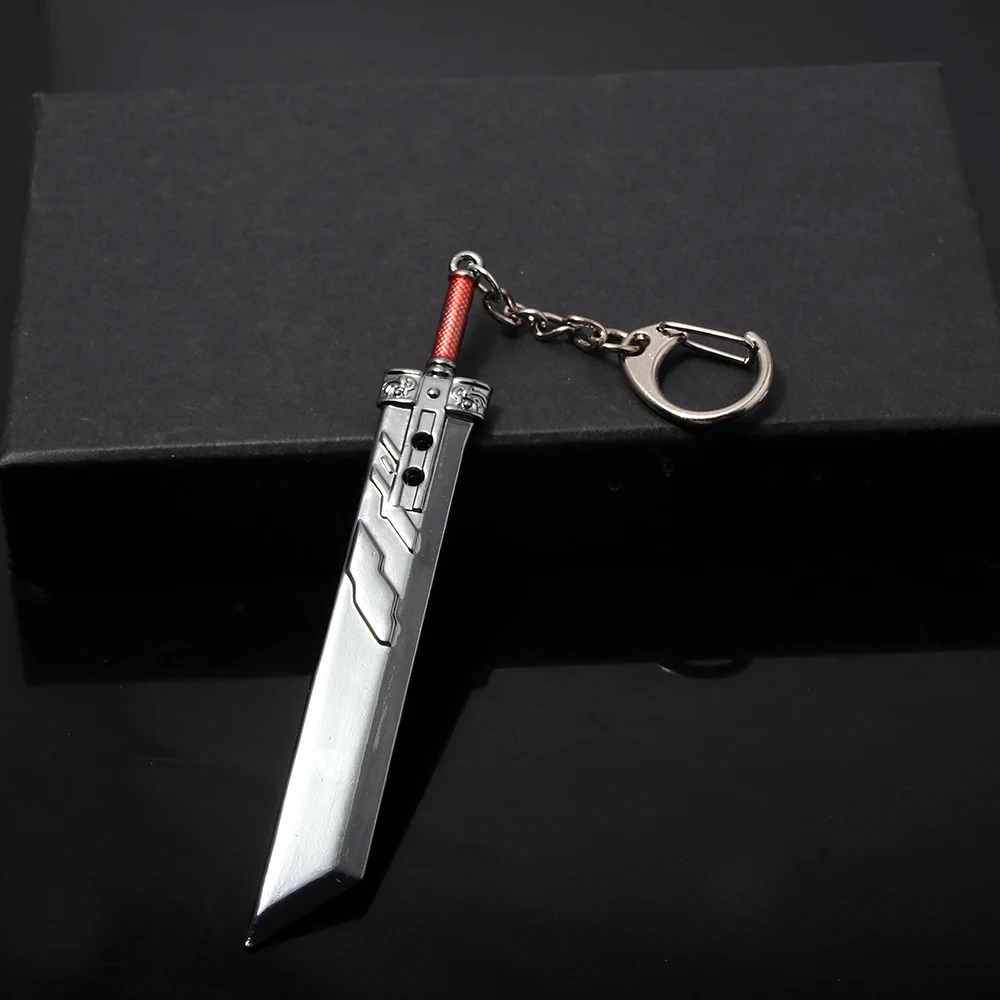 Letzte Fantasie Remake Wolke Streit Buster Schwert Schlüssel bund Zack faire Waffe Schwert der Rüstung brechen Schlüssel ring für Fans Schmuck – Detail 4