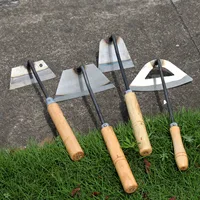 Carbon Steel Weeding Hoe Handheld Garden Weeding Rake Suit for Planting Vegetable Farm Agriculture Tool Gardening Plant Supplies 1