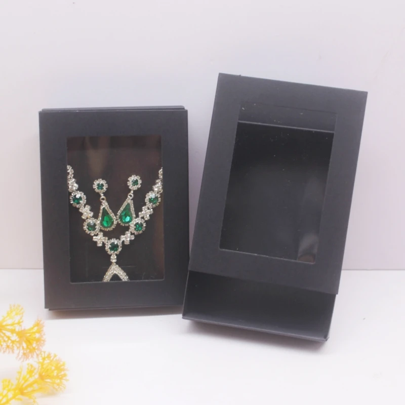 10PCS Multi-Color Window Gift Boxes – 11.5x8.5x2.5cm, Ideal for Christmas, Parties, and... - SKU WGB02124 - UGI Packaging