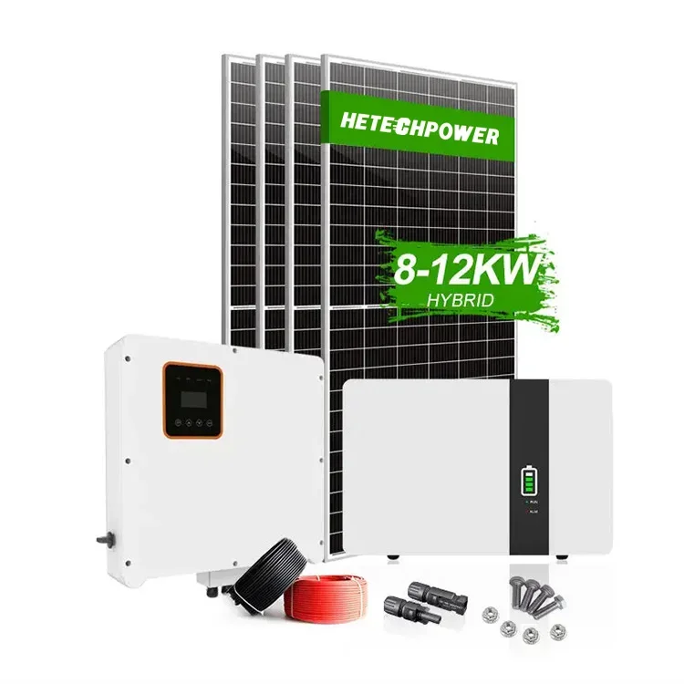 Set Completo Sistema Di Accumulo Di Energia Solare 5000W 3Kw 5Kw 6Kw 8Kw 10Kw Pannello Solare Ibrido Kit Di Generazione Di Energia Elettrica