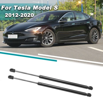 2 pz/set aste di supporto per sollevamento cofano motore anteriore per auto ammortizzatori a molla a Gas per Tesla Model S 2012-2019 2020 accessori per ammortizzatori