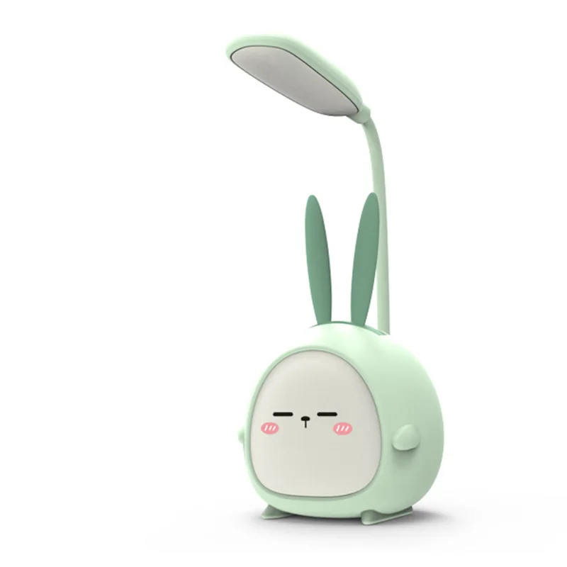 لطيف الكرتون LED لمبة مكتب USB إعادة شحن العين واق...