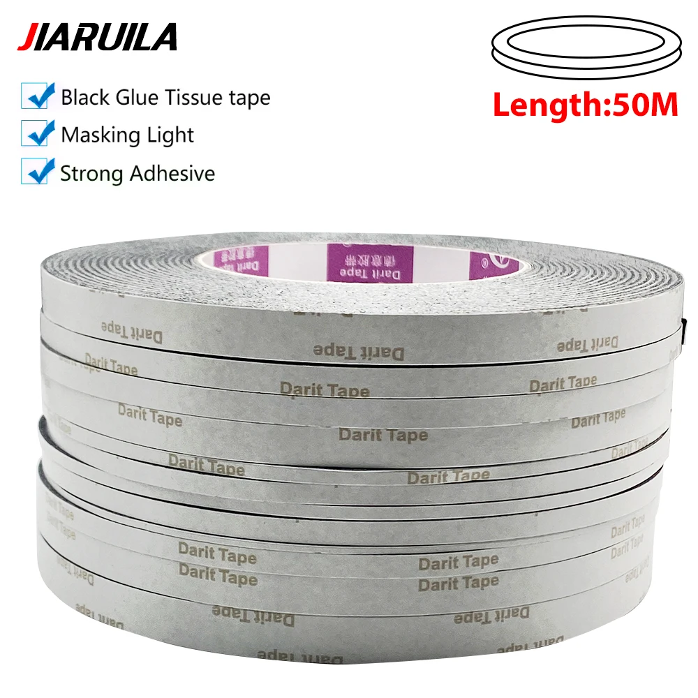 1mm - 10mm*50m 양면 휴대폰 수리용 접착 테이프, 내열성, 휴대폰 터치스크린 수리용 강력 스티커