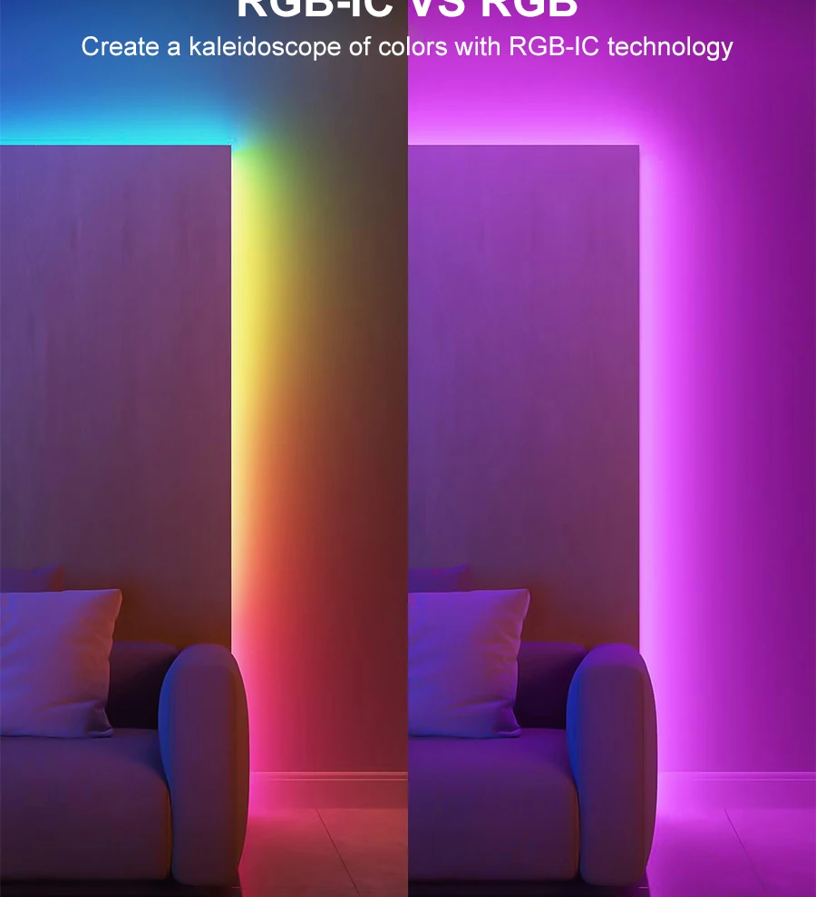 Heavy Duty Self-Adhesive Tape Backing on MALIIGAZA Flexible COB LED Strip