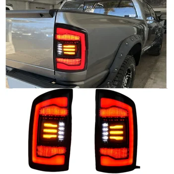Dood Auto Led Lights For Dodge Ram 1500 2500 2002 2003 2004 2005 2006 Led Rear Tail lights Lamps Rear Brake Turn Lights Ram 2003