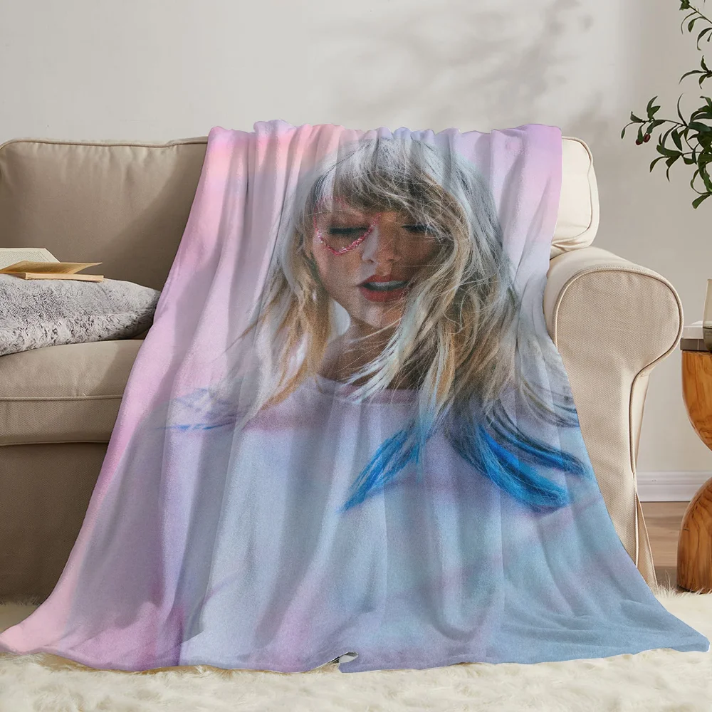 T-Taylor SwiftS Large Blanket Throw Hairy Blankets for Bed Blanket 150cm X 200cm Knitted Plaid Luxury Blankets & Throws Knee Nap 3