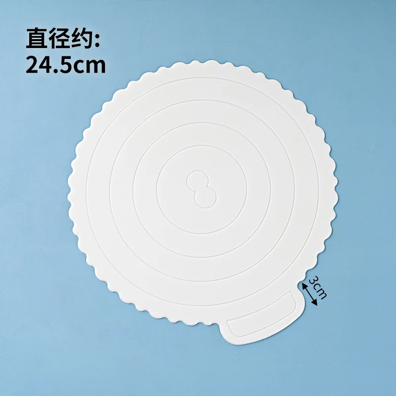 Cake Stand Cake Board 4/6/8/10 Inch Birthday Cake Base Reusable Plastic Home Baking Mousse Gold Card Mat Spacer Round Square Party Supplies Decoration