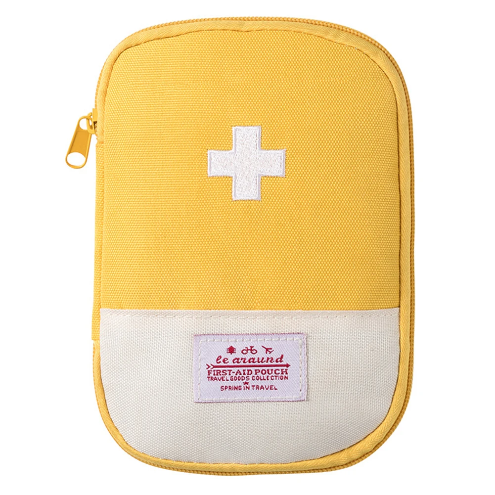 Mini First Aid Bag Portable Small Emergency Medicine Storage Bag First Aid Kit Bag for Outdoor Camping Hiking Travel Emergency