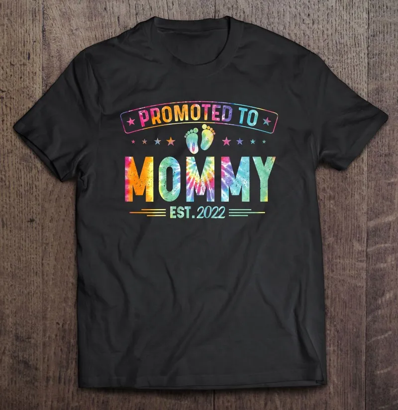 Мужская футболка Wo men с надписью Tie Dye First's Day 2022 |