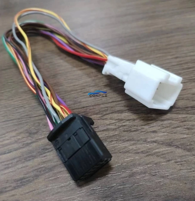 

1 шт. для Toyota Mazda 12183 Автомобильный мультимедийный CD хост 12-контактный отверстие жгут проводов разъем кабеля