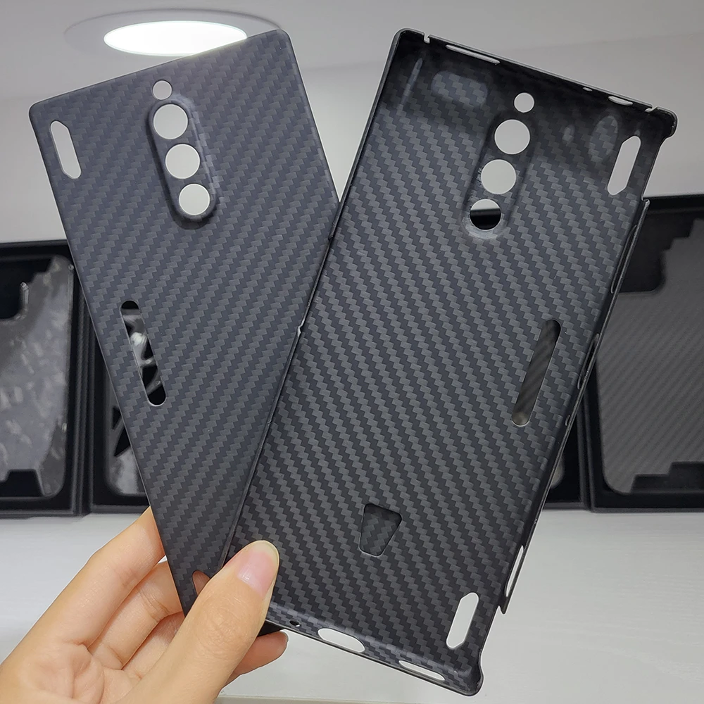 

Dropshipping Real Aramid Fiber Carbon For ZTE Nubia RedMagic 8 Pro Plus Phone Hard Anti-fall For Red Magic 8 Pro + CASE Cover