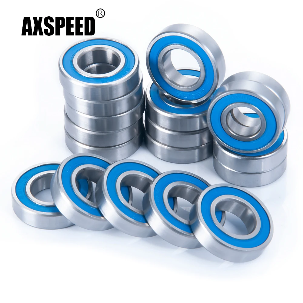 

AXSPEED 18 шт. синий резиновый металлический подшипник в комплекте для детской пустыни Багги 1/5 радиоуправляемая модель автомобиля обновленные детали аксессуары
